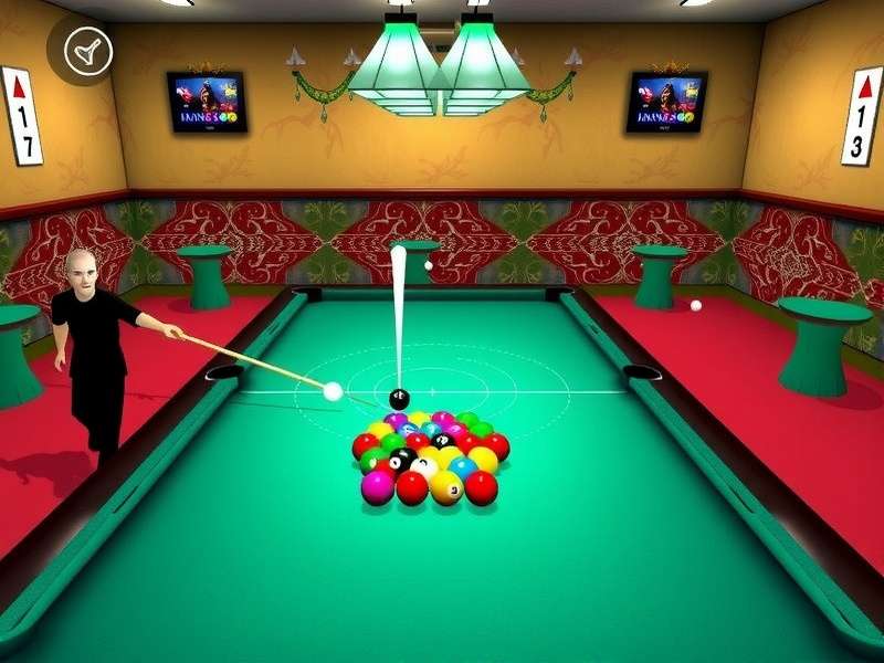Indian Billiard King Gameplay Screenshot